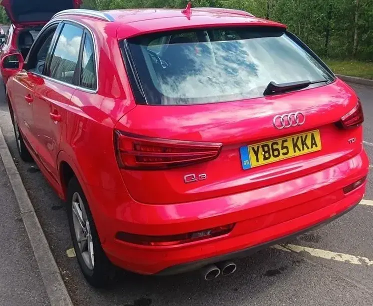 Używany Audi Q3 S-line plus 2015 Czerwony SUV
