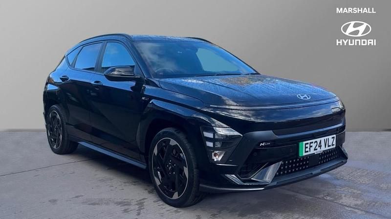 Black Used 2024 Hyundai Kona N Line SUV | £22,322 (Good price) - Image 1/4