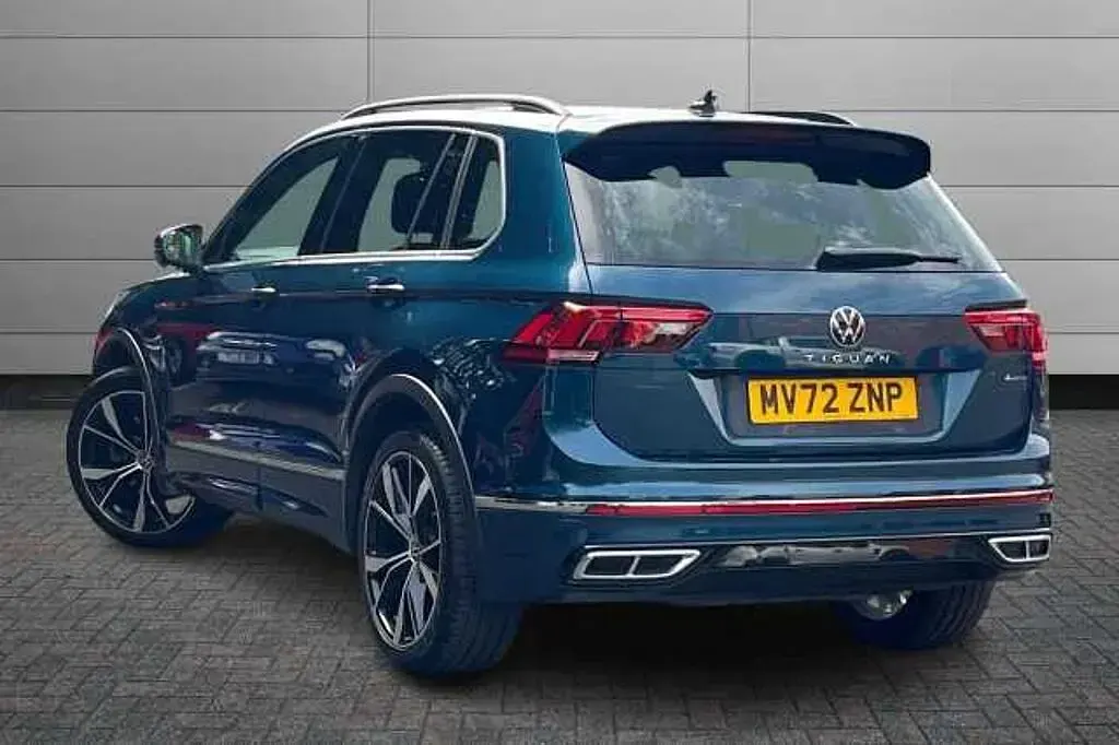 Used VW Tiguan R-line 190 HP (139 kW) 2022 Blue SUV