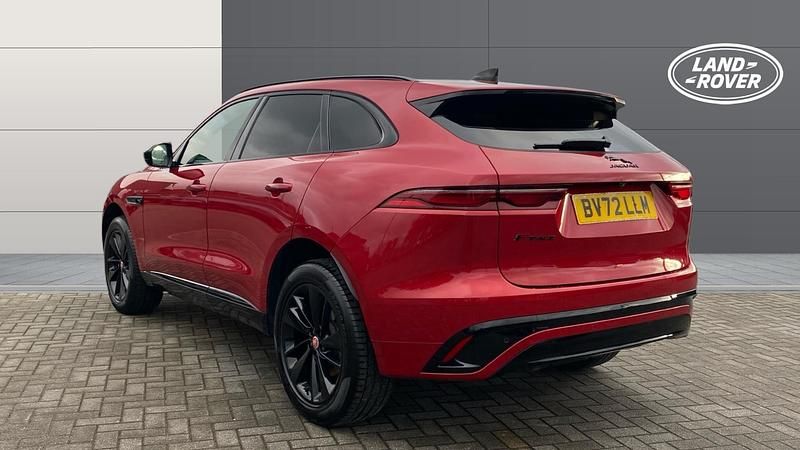 Used Jaguar F-Pace R-Dynamic 204 HP (150 kW) 2022 Red SUV
