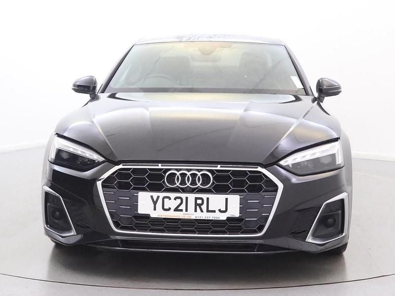 Used Audi A5 S-Line 204 HP (150 kW) 2021 Black Coupe