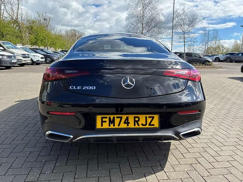 Used Mercedes CLE200 AMG line 204 HP (150 kW) 2024 Black Coupe