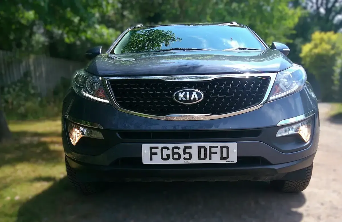 Used Kia Sportage 133 HP (97 kW) 2015 Blue SUV