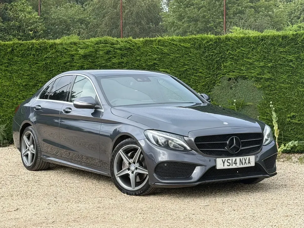 Used Mercedes C220 AMG line 2014 Grey Sedan