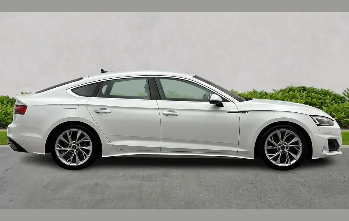 Used Audi A5 Sport 150 HP (110 kW) 2024 White Hatchback