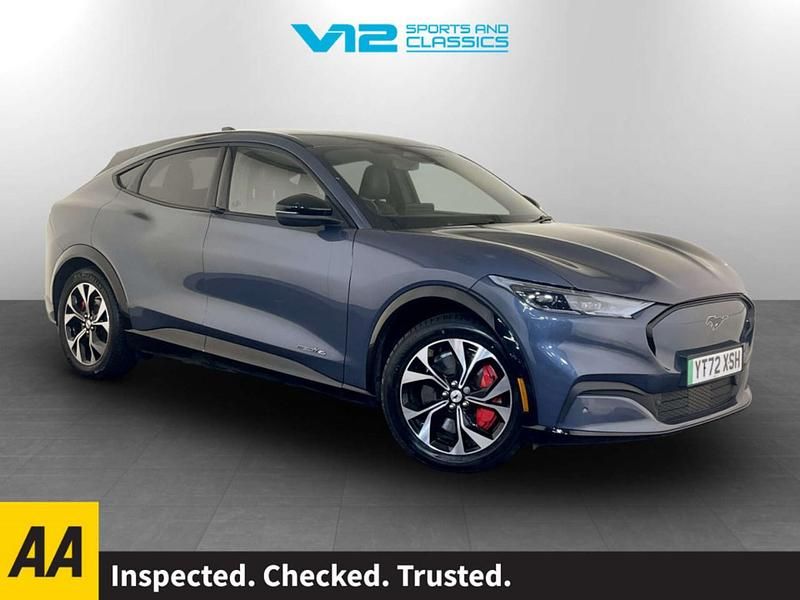 Used Ford Mustang Mach-E Standard Range 197 kW (269 HP) 2022 Blue SUV