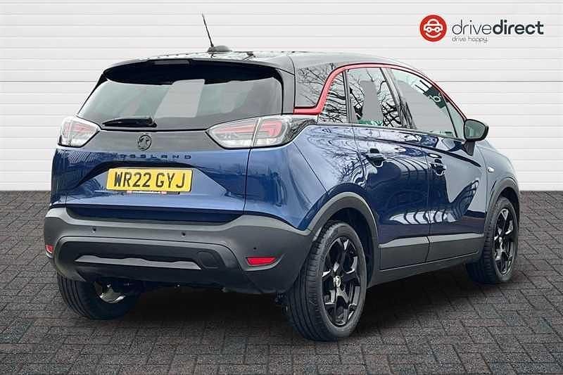 Used Vauxhall Crossland GS Line 83 HP (61 kW) 2022 Blue SUV