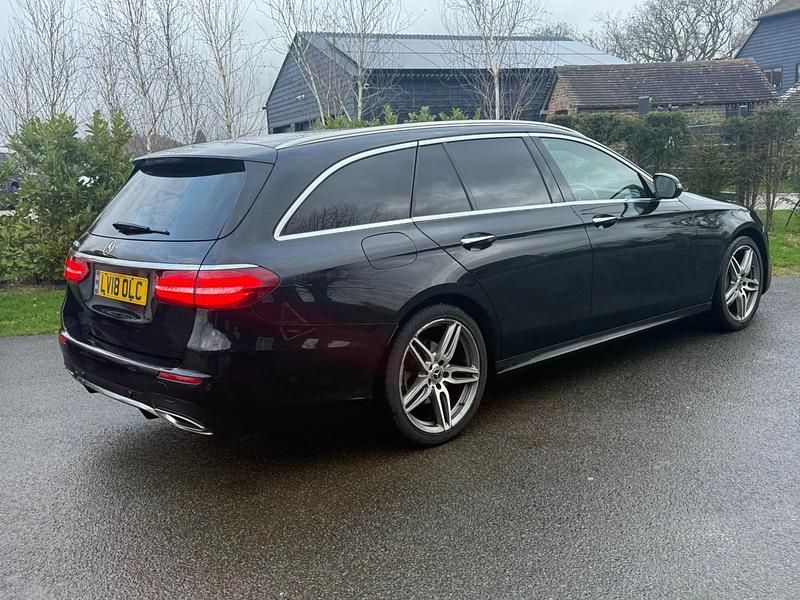 Used Mercedes E220 AMG Line Premium 2018 Black Estate