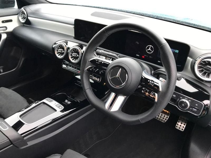 New Mercedes CLA180 AMG line 148 HP (108 kW) 2025 Blue Sedan