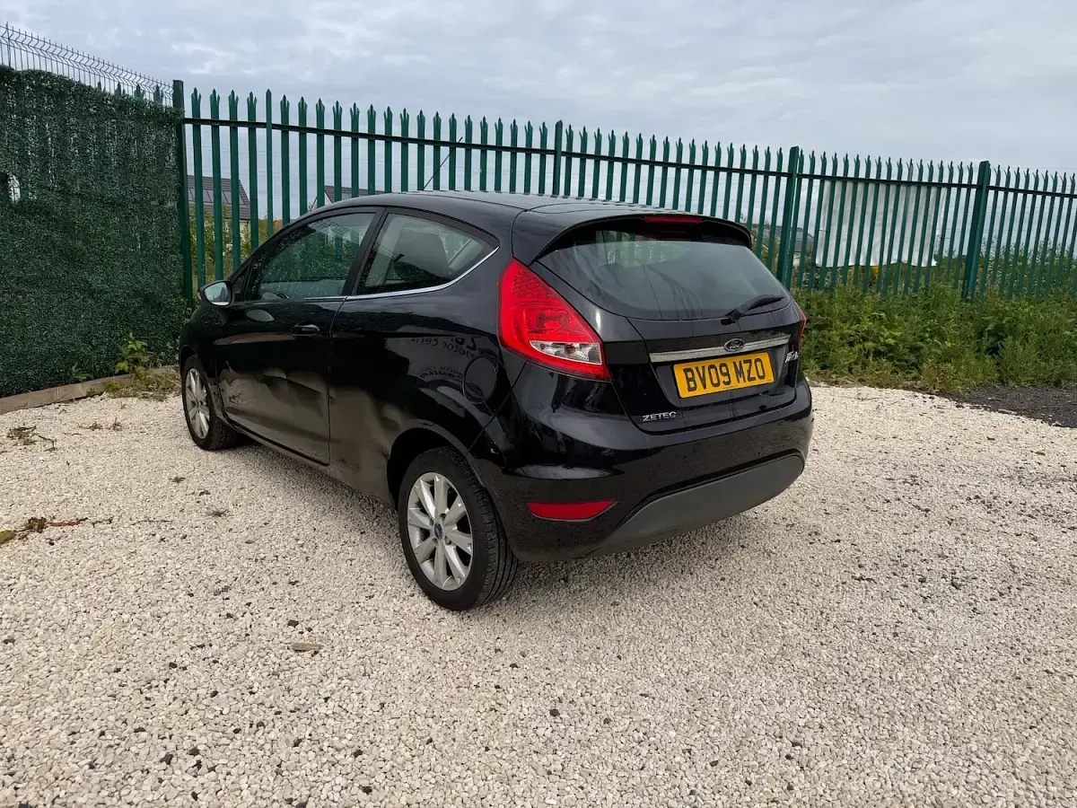 Used Ford Fiesta Zetec 2009 Black Hatchback