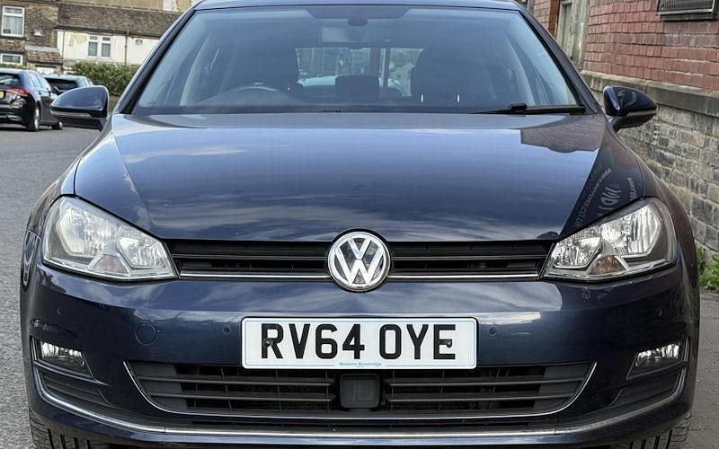 Used VW Golf VII GT 150 HP (110 kW) 2014 Blue Hatchback