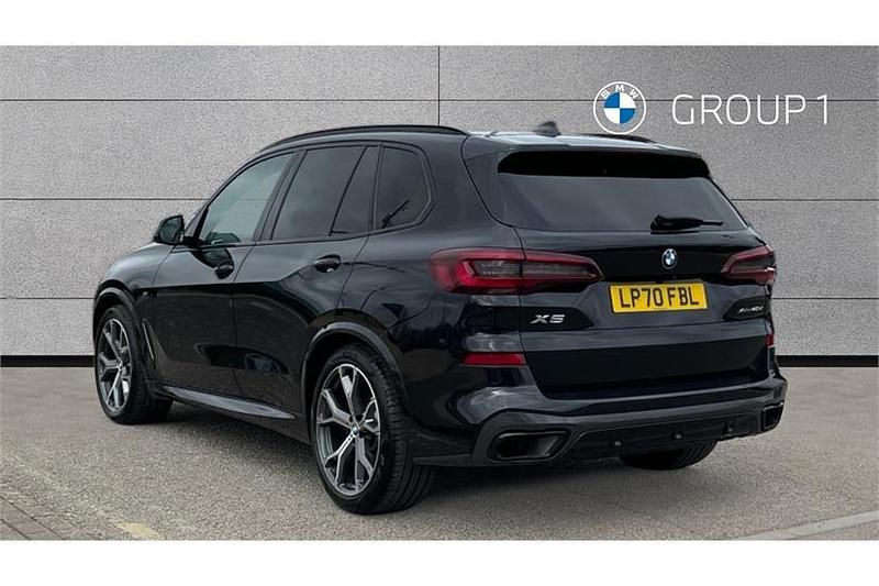 Used BMW X5 M Sport 340 HP (250 kW) 2021 Black sapphire metallic paint SUV