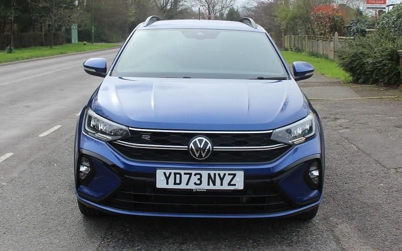 Used VW Taigo R-line 110 HP (80 kW) 2023 Blue SUV