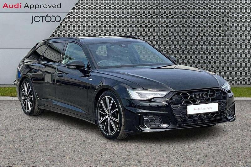 Black Used 2025 Audi A6 Black Edition Estate | £42,995 - Image 1/4