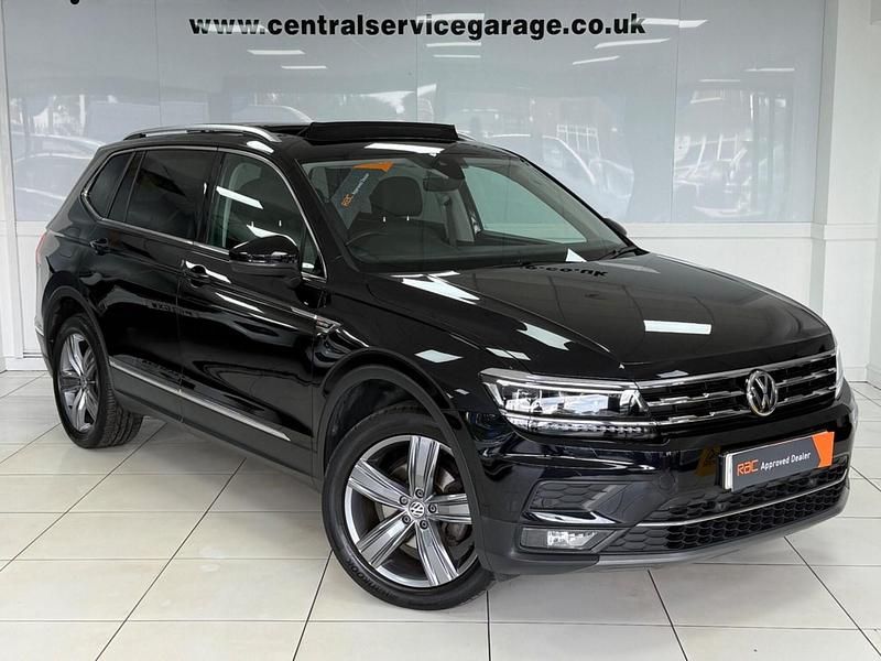 Black Used 2020 VW Tiguan Allspace SEL SUV | £20,695 (Fair price) - Image 1/3