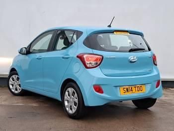Used Hyundai i10 SE 87 HP (63 kW) 2014 Blue Hatchback