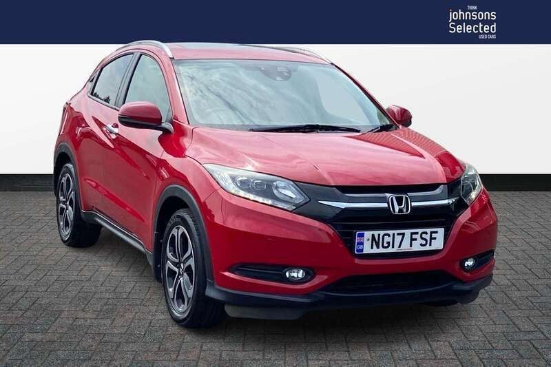 Red Used 2017 Honda HR-V EX SUV | £10,299 (Fair price) - Image 1/4