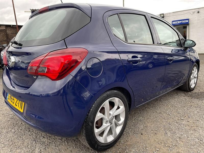 Used Vauxhall Corsa 90 HP (66 kW) 2015 Blue Hatchback