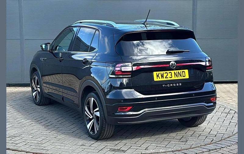 Used VW T-Cross R-line 108 HP (79 kW) 2023 Black SUV