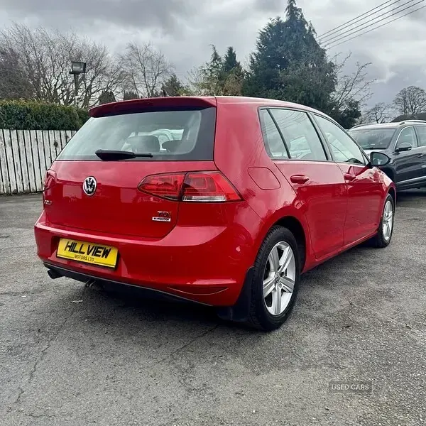 Used VW Golf VII Edition 110 HP (80 kW) 2016 Red Hatchback