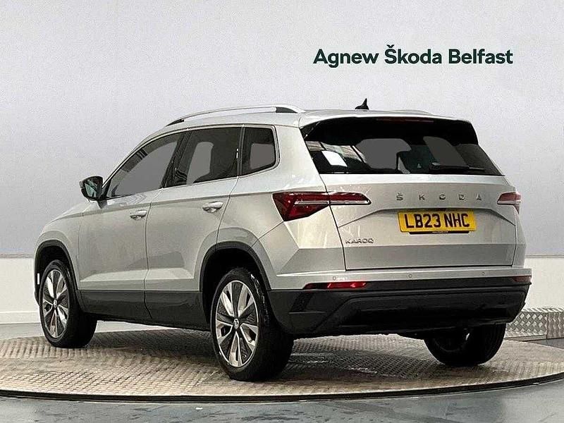 Gebraucht Skoda Karoq SE L 110 PS (80 kW) 2023 Silber SUV