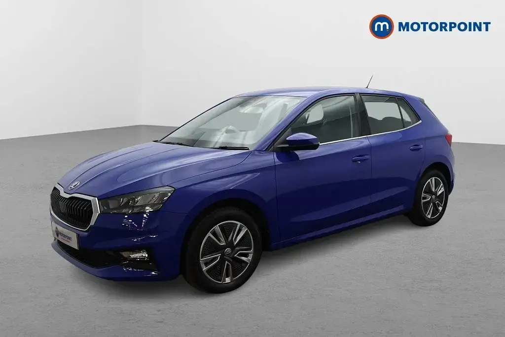 Used Skoda Fabia SE L 110 HP (80 kW) 2023 Blue Hatchback