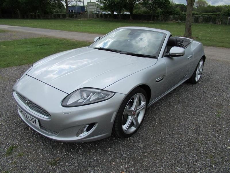 Used Jaguar XK Portfolio 387 HP (284 kW) 2011 Silver Cabriolet