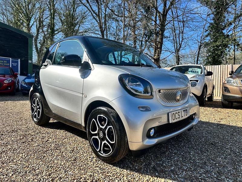 Used Smart ForTwo Coupé Premium 90 HP (66 kW) 2016 Silver Coupe
