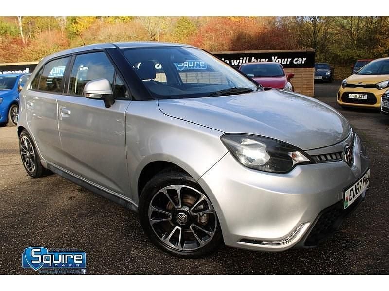 Silver Used 2017 MG MG3 Hatchback | £5,995 (Fair price) - Image 1/3