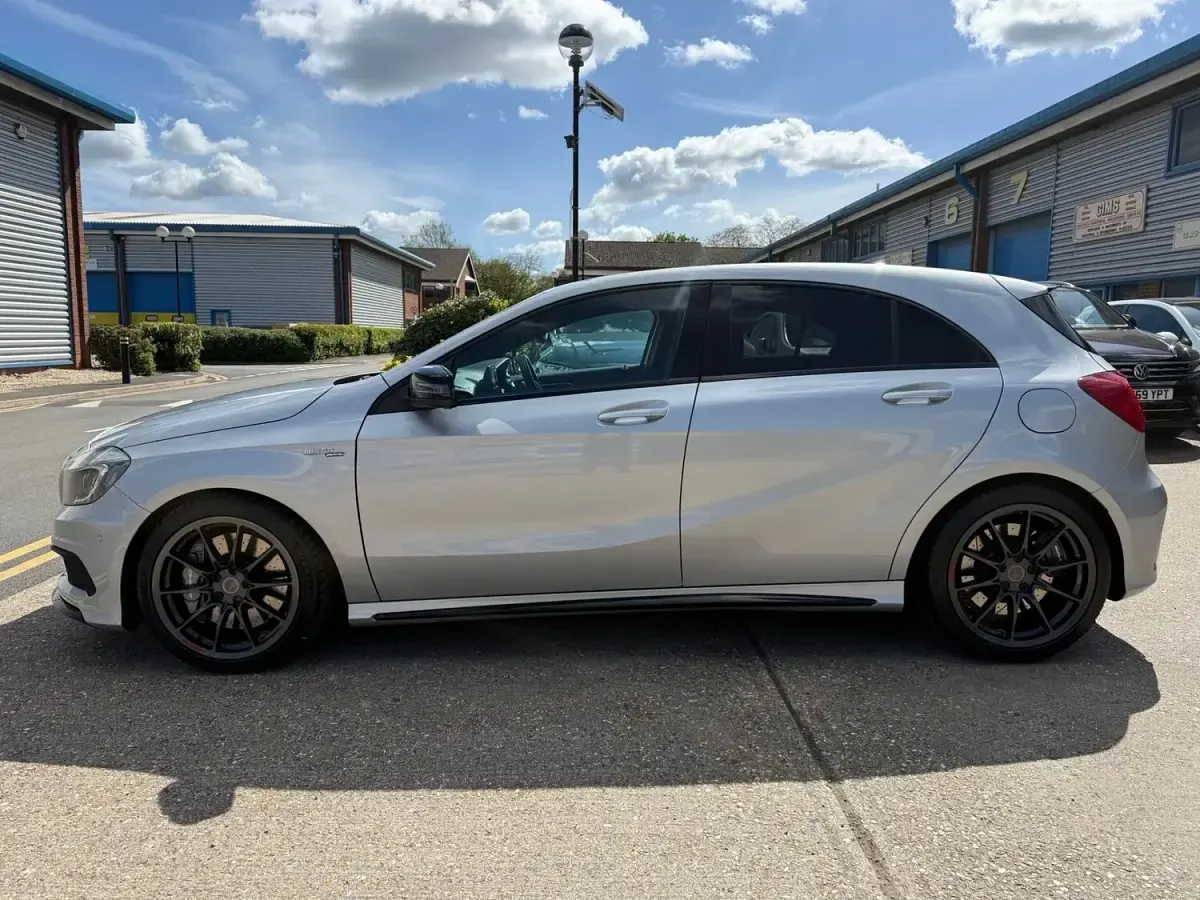 Used Mercedes A45 AMG 400 HP (294 kW) 2013 Silver Hatchback