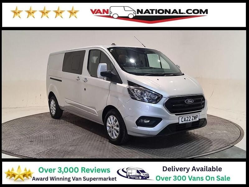 Silver Used 2022 Ford Transit Custom Limited Estate | £18,990 (Fair price) - Image 1/3