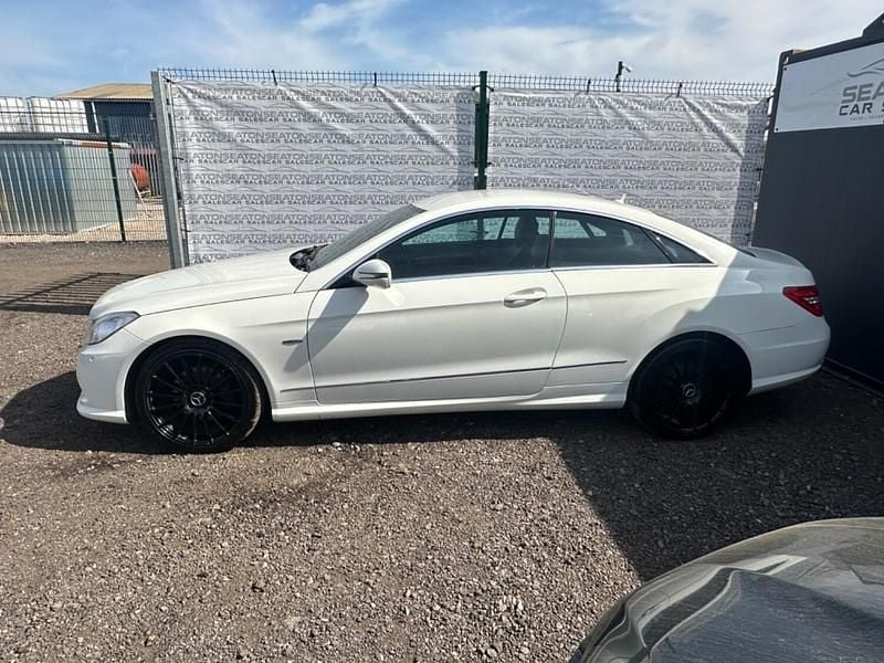 Used Mercedes E350 2010 White Coupe