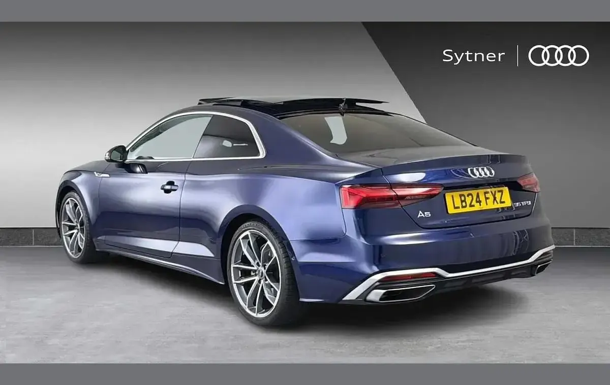 Used Audi A5 S-Line 147 HP (108 kW) 2024 Blue Coupe