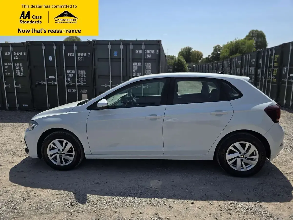Used VW Polo S 95 HP (69 kW) 2022 White Hatchback