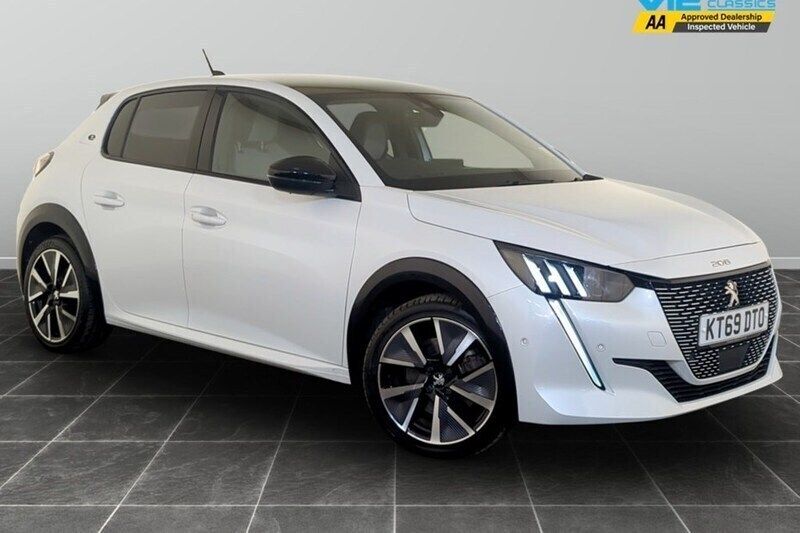 White Used 2020 Peugeot e-208 GTi Hatchback | £11,295 (Good price) - Image 1/1