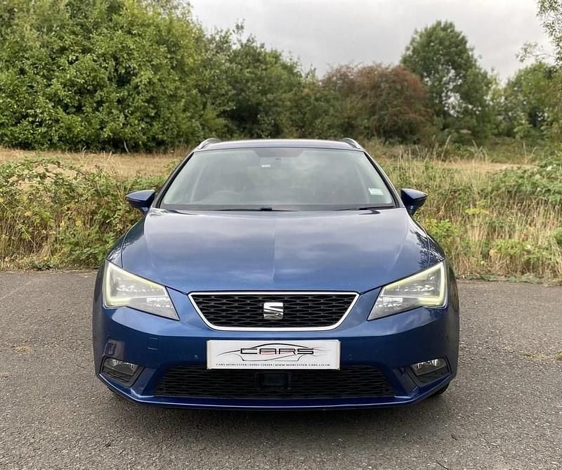 Blue Used 2014 Seat Leon Sport Estate | £4,499 (Fair price) - Image 1/4