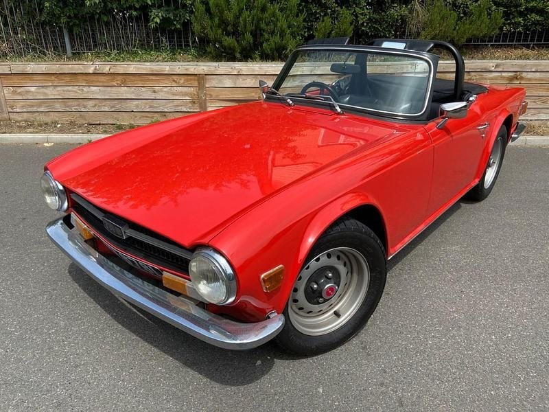 Red Used 1973 Triumph TR6 Cabriolet | £17,500 - Image 1/4