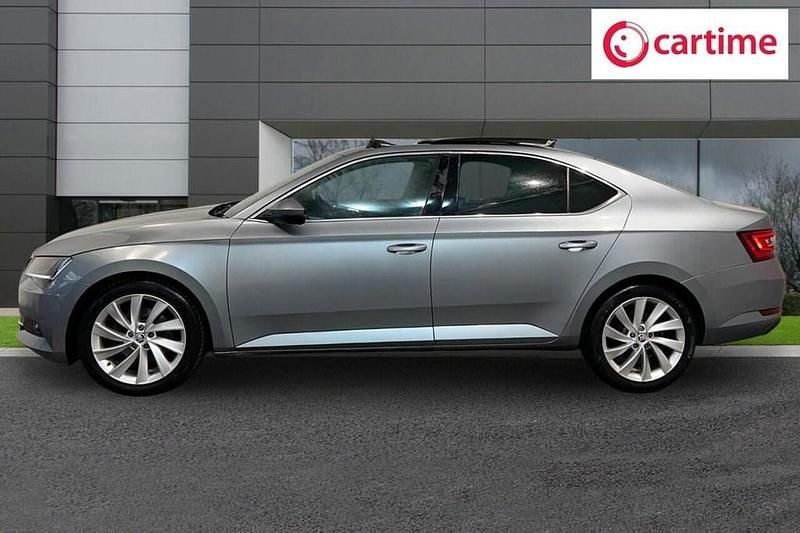 Used Skoda Superb SE L Executive 150 HP (110 kW) 2016 Grey Hatchback