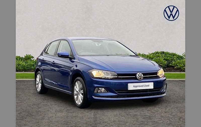 Used VW Polo SEL 115 HP (84 kW) 2020 Blue Hatchback