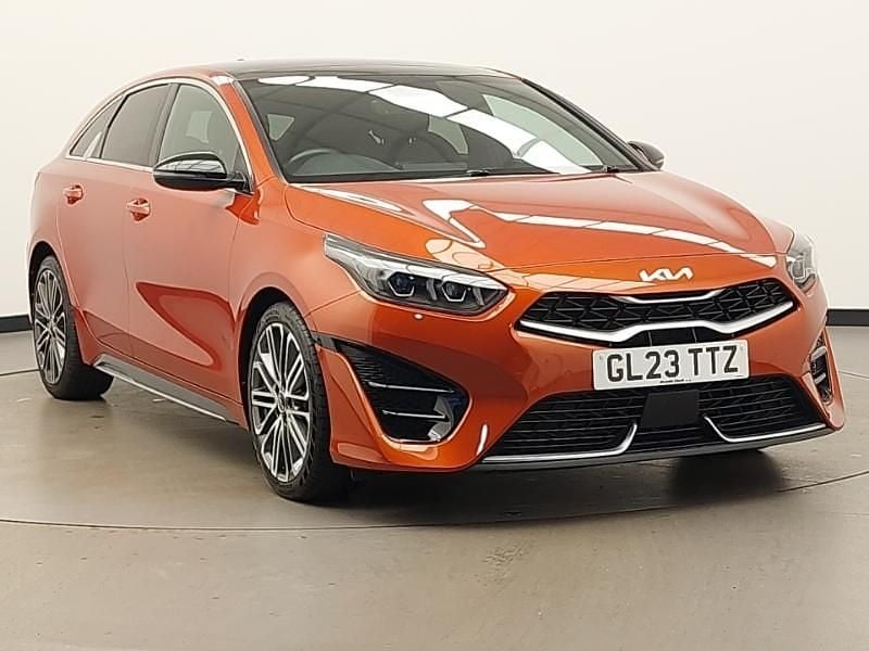 Orange Used 2023 Kia ProCeed GT-Line S Hatchback | £21,498 (A bit pricey) - Image 1/4