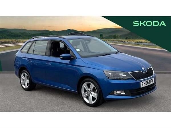 Blue Used 2016 Skoda Fabia SE L Estate | £10,006 (Fair price) - Image 1/4