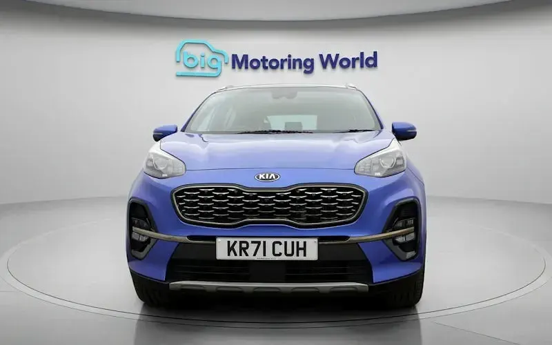 Used Kia Sportage GT-Line S 136 HP (100 kW) 2021 Blue SUV