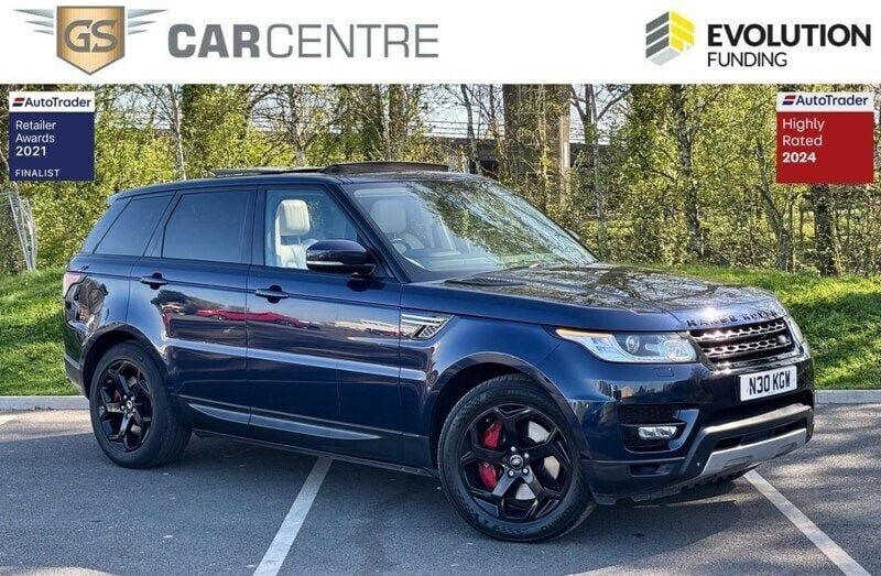 Blue Used 2014 Land Rover Range Rover Sport HSE SUV | £14,100 (Fair price) - Image 1/4
