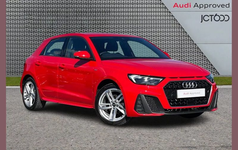 Red Used 2022 Audi A1 S-Line Hatchback | £19,734 (Fair price) - Image 1/4