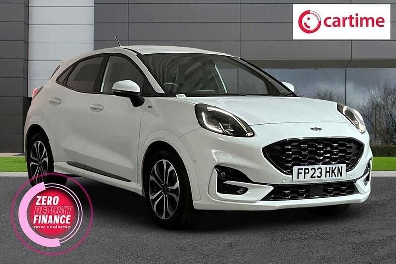 White Used 2023 Ford Puma ST-Line Hatchback | £14,990 (Fair price) - Image 1/4