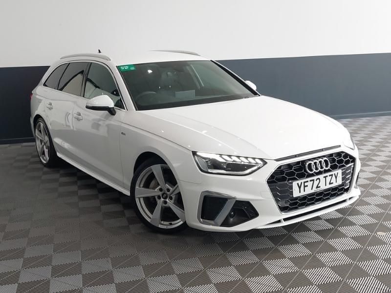 Used Audi A4 S-Line 204 HP (150 kW) 2022 White Estate