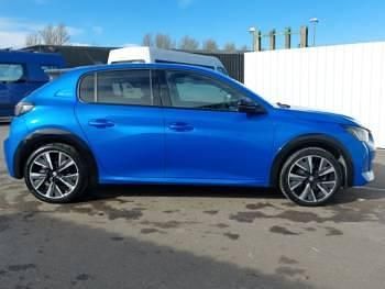 Used Peugeot 208 GT-line 129 HP (94 kW) 2020 Blue Hatchback