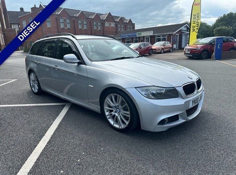 Silver Used 2010 BMW 318 M Sport Estate | £5,995 (Expensive) - Image 1/4