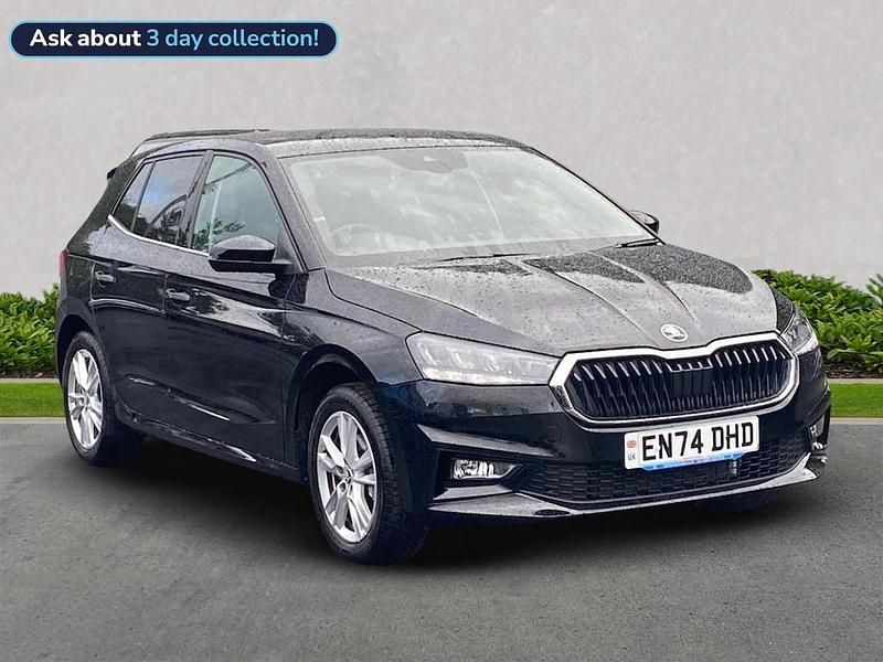 Black Used 2025 Skoda Fabia SE L Hatchback | £18,550 (A bit pricey) - Image 1/4