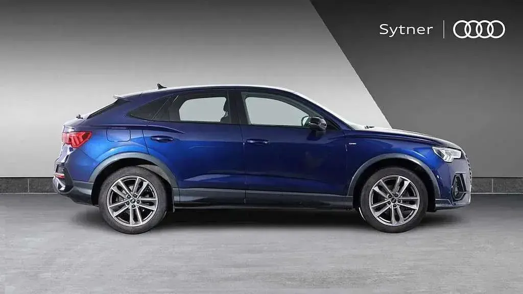 Used Audi Q3 Black Edition 150 HP (110 kW) 2023 Blue SUV